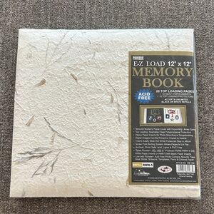 PIONEER Textured E-Z Load 12x12” Memory Book